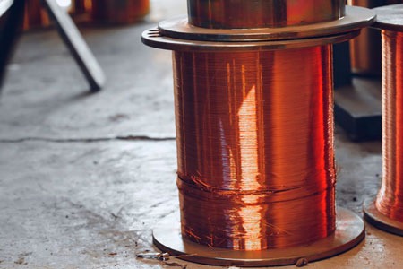 عایق‌بندی سیم لاکی مسی