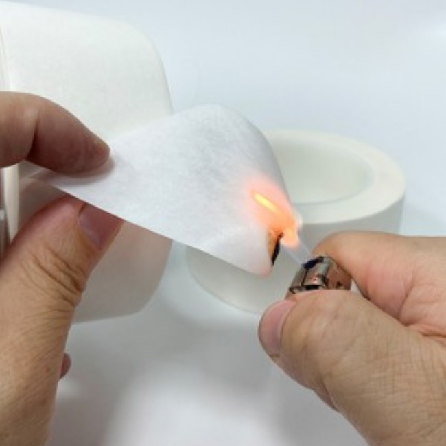 نمای نزدیک از تست دما